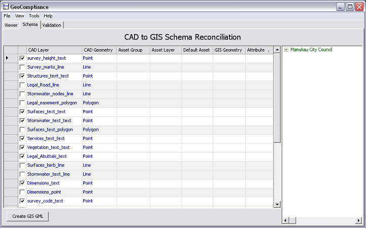 Schema Reconciliation